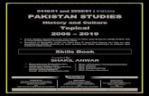 PAKISTAN STUDIES · 2020. 10. 23. · SHAKIL ANWAR Beaconhouse ... Ch. (Section-1) Page 01 Religious Reformers (Shah Waliullah, Syed Ahmad Shaheed & Haji Shariatullah) 6 02 Decline