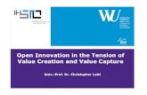 Lettl Open Innovation im Spannungsfeld von Value Creation ... · Is crowdsourcing at Innocentive efficient? Did not use previously developed solution Used previously developed solution
