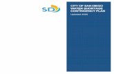 CITY OF SAN DIEGO WATER SHORTAGE CONTINGENCY PLANFeb 12, 2021  · contingency plan in the event of a declared water emergency or enactment of more stringent restrictions on water
