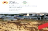 Land Governance in Southern Africa...Land Governance in Southern Africa - Synthesis Report [ 4 ] [ 5 ] Table of Contents Abbreviations and Acronyms 6 Acknowledgements 7 1.Executive