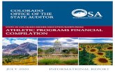 STATE OF COLORADO HIGHER EDUCATION ...leg.colorado.gov/sites/default/files/documents/audits/...2020/07/06  · Colorado State University, Fort Collins $ 32.3 $ 54.3 $ (22.0) University