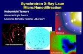 Synchrotron X-Ray Laue Micro/Nanodiffractiontpsbl.nsrrc.org.tw/userdata/upload/21A/2017 XMAS Workshop... · 2017. 3. 22. · Laue X-Ray Microdiffraction: methodology The sample is