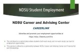 NDSU Career and Advising Center...4 Career fairs/expos. Contact: NDSU Career and Advising Center 306 Ceres Hall 701-231-7111 ndsu.cac@ndsu.edu THANK YOU! CAREER AND ADVISING CENTER