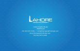 GRAPHIC DESIGN...Lahore Graphic Design PORTFOLIO AHORE GRAPHIC DESIGN +92-323-437-4106 | info@lahoregraphicdesign.com +92 (42) 3575-3460 ABOUT US We are a team of creative thinkers,