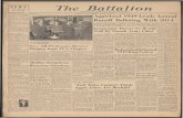 NEWS The Battalionnewspaper.library.tamu.edu/lccn/sn86088544/1949-01-12/ed... · 2018. 8. 20. · NEWS In Brief MARITIME GROUP PLANS NEW FLEET ADDITIONS WASHINGTON^ Jan. 12 —(#)—