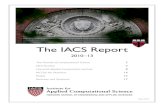 The IACS Report · 2014. 9. 19. · IACS Report 2 2010–13 Harvard’s reputation in the academic disciplines within its intellectual sweep is unparalleled.In the first decade of