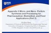 Appendix 5 Micro- and Nano- Particle Synthesis and Processing …courses.nus.edu.sg/course/chewch/CN4218/lectures/Appendix... · 2020. 9. 15. · K.H. Tan, F.J. Wang, T. Lee and C.H.