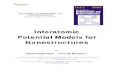 04.Interatomi Potential Models for Nanostructurestrl.lab.uic.edu/1.OnlineMaterials/nano.publications/04...1 Preprint Interatomic Potential Models for Nanostructures By Hashem Rafii-Tabar