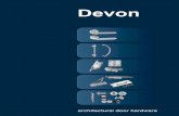 Introduction - Haroon Companyharoonco.com/.../uploads/2019/05/Devon-catalogue-LR.pdf · 2019. 5. 2. · escutcheon 905.002 906.002 907.002 Lever on rose and bathroom escutcheon with