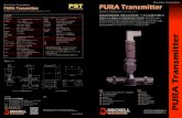 Dew-Point Transmitters PURA Transmitter...大阪府吹田市豊津町11-34 第10マイダビル 〒564-0051 TEL： 06-6378-2600 FAX： 06-6330-1702 e-mail： info@michell-japan.co.jp