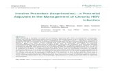 Inosine Pranobex (Isoprinosine) – a Potential Adjuvant in the Management · 2015. 6. 11. · Inosine pranobex (Isoprinosine) is a purine analogue with immunomodulating and antiviral