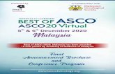 Malaysia · 2020. 12. 4. · Azrif Inaugural address 12:00 - 14:00 Pre-Conference Workshop - From Bench-to-Bedside: The Role of Biomarkers in Immunotherapy 12:00 - 12:05 MSD MasterClass