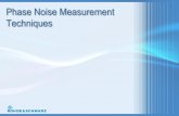 Phase Noise Measurement Techniques - AB4OJ · 2019. 9. 25. · Jitter – Frequency Domain Approach (Phase Noise) •Jitter: Units of sec ³ f df f c 2 ( ) 2 1 L S •RMS Jitter can