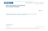 Edition 1.0 2017-01 INTERNATIONAL STANDARDed1... · 2017. 3. 23. · ISO/IEC 14776-323 Edition 1.0 2017-01 INTERNATIONAL STANDARD Information technology – Small computer system