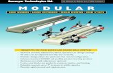 Conveyor Technologies Ltd. MODULARConveyor Technologies new guide rail system offers unmatched versatility and ease of adjustment, in a rugged compact modular package.Optional pre-engineered