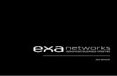 Our Services - Exa Networks · 2018. 11. 5. · • EXABGP. Our in-house Research & Development Team designed this pioneering open source software in 2010. Now used by multinational