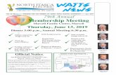 79th Annual Membership Meeting - North Itasca Electric Coop., Inc. · 2019. 5. 25. · jason waldron district 1 district 3 district 4 district 8 district 6 district 2 district 9 district