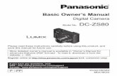 Basic Owner’s Manual - Panasonichelp.panasonic.ca/PCS/OperatingInstructions/Basic_Eng...DVQX1803ZA M0319KZ0 Basic Owner’s Manual Digital Camera Model No. DC-ZS80 Please read these