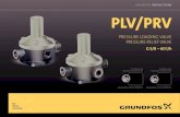 grundfos INSTRUCTIONS PLV/PRV...GRUNDFOS Holding A/S Poul Due Jensens Vej 7 DK-8850 Bjerringbro Tel: +45 87 50 14 00 The name Grundfos, the Grundfos logo, and be think innovate are