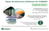 Open Architecture Software for CAEBAT - Energy.gov4 es121_pannala_2014_o Relevance (2): CAEBAT Program Goals • Develop software tools to design and model batteries: – Four software