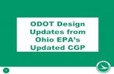 ODOT Design Updates from Ohio EPA’s Updated CGP...Apr 23, 2018  · Q = CiA Calculate weighted coefficient Runoff Coefficient. 25 Depends on what you’re calculating Flow rate –Rational