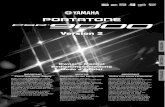 SPECIAL MESSAGE SECTION - Yamaha CorporationPSR-9000 near the power cord. Make sure that the voltage selector is set for the voltage in your area. The voltage selector is set at 240V