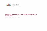 RBFS HQoS Configuration Guide - RtBrick...By using HQoS, you can: • Allow a shaper to shape the traffic at the egress • Allow a Policer to police the traffic at ingress • Apply