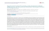 Environmental Toxicity and Antimicrobial Efficiency of ...Inactivation Kinetics Measurements and LC50 Tests For inactivation kinetics measurements, an amount of 20 mL of de-ionized