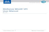 MLNX VPI WinOF User Manual v5.35 - Mellanox Technologies · 2019. 12. 12. · 10 Mellanox Technologies Rev 5.35 Document Revision History Table 1 - Document Revision History Document
