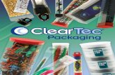 Round Tubes & Containers - Cleartec Packaging · 2015. 8. 19. · Round Tubes & Containers • Low minimum ordering quantities •Variety of closure options available • Free samples