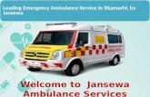 Jansewa Ambulance Sitamarhi