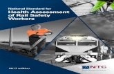 National Standard for Health Assessment of Rail Safety Workers...General assessment and management guidelines 182 19.3.4. Medical criteria for Safety Critical Workers 182 National