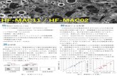 気泡組織測定装置 HF-MAC11 / HF-MAC02 - 02.pdf · 2020. 9. 30. · HF-MAC11 / HF-MAC02 1mm 解像度による影響 気泡組織測定装置 0.003㎜/Pixelの分解能を有するHF