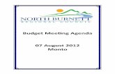 Cover Page - General Meeting...North Burnett Regional Council Budget Agenda – 07/08/12 NORTH BURNETT REGIONAL COUNCIL BUDGET MEETING AGENDA – MONTO – 07 AUGUST 2012 126 5.10