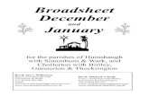 Broadsheet December · 2020. 7. 27. · still have that image clear in my mind, along with Johnny Weissmuller as Tarzan and William Hartnell as Dr. Who on the TV, and sleeping in