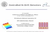 Controlled Si-Drift Detectors · 2006. 10. 9. · Andrea.Castoldi, PoliMI& INFN y x z N-side P-side P - side channels anodes Q T d The Controlled Drift Detector *(CDD) (*) INFN-MPI