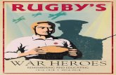 RUGBY’S WAR HEROES – Remembering and Educating 1 · 2018. 9. 20. · who became the inspiration for W. E. Johns’ fictional character Biggles. In 1920 when international rugby