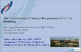 The Importance of Vessel Preparation Prior to Stenting...Brian G. DeRubertis, MD, FACS • Abbott Vascular Within the past 12 months, I or my spouse/partner have had a financial interest/arrangement