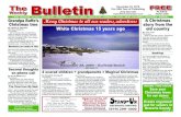 BulletinPage 2 THE BULLETIN December 24, 2019 (979) 849-5407 Call (979) 849-5407 today to see how affordable advertising in The Bulletin can be. We fit into your budget. ABOUT US Published