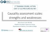 1st TRAINING COURSE, ACTION COST 17-112 PRO EURO DILI NET Causality assessment … · 2019. 3. 22. · Causality assessment scales: strengths and weaknesses Miren García Cortés