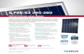 Hanwha Q CELLS Data sheet QPRO G3 245-260 2014-07 ......Data_sheet_QPRO_G3_245-260_2014-07_Rev04_NA.pdf Keywords Hanwha Q CELLS, photovoltaics, solar power, german engineering, market