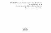 Dell PowerConnect W-Series ArubaOS 6.1 Command Line …...The use of Aruba Networks, Inc. switching platforms and software, by all individuals or corporations, to terminate other vendors’