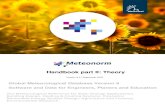 Handbook part II: Theory - Meteonorm (de)Handbook part II: Theory Version 8.0 / September 2020 Global Meteorological Database Version 8 Software and Data for Engineers, Planers and
