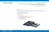 Atmel SmartConnect Introduction Prerequisites...Atmel USER GUIDE Software Programming Guide for ATWINC3400 Wi-Fi using SAM D21 Xplained Pro Atmel SmartConnect Introduction This software