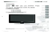 TV operation 25 15LV506 - GfK EtilizeThe Toshiba 15LV505, 15LV506 LCD TV/DVD Combination complies with Part 15 of the FCC rules. Operation is subject to the following two conditions: