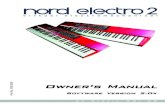 Part No. 2700,2000 Owner’s Manual · 2009. 8. 21. · MIDI Implementation ChartMIDI Implementation Chart ... The Hohner Clavinet ... On the CD-R that comes with the Electro 2 there