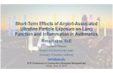 Short-Term Effects of Airport -Associated Ultrafine Particle Exposure on …nanoparticles.ch/archive/2019_Habre_PR.pdf · 2019. 6. 27. · Short-Term Effects of Airport -Associated