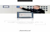 25001750 Smart Energy Panel JPC 70 ES - CYDESA · 2019. 9. 25. · vigilancia de corriente de Janitza UMG 20CM, como, p. ej., las alarmas, se pueden mostrar directamente en la instalación,