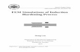 FEM Simulations of Induction Hardening Process831823/FULLTEXT01.pdfInduction heating is the process of heating an electrically conducting object by electromagnetic induction, where