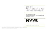 2014 NAAB Conditions for Accreditation - 129.89.74.30:8080129.89.74.30:8080/rc/pdf/sarupwebsitedocs/naab/2014NAABconditi… · These conditions are in effect beginning April 1, 2015.